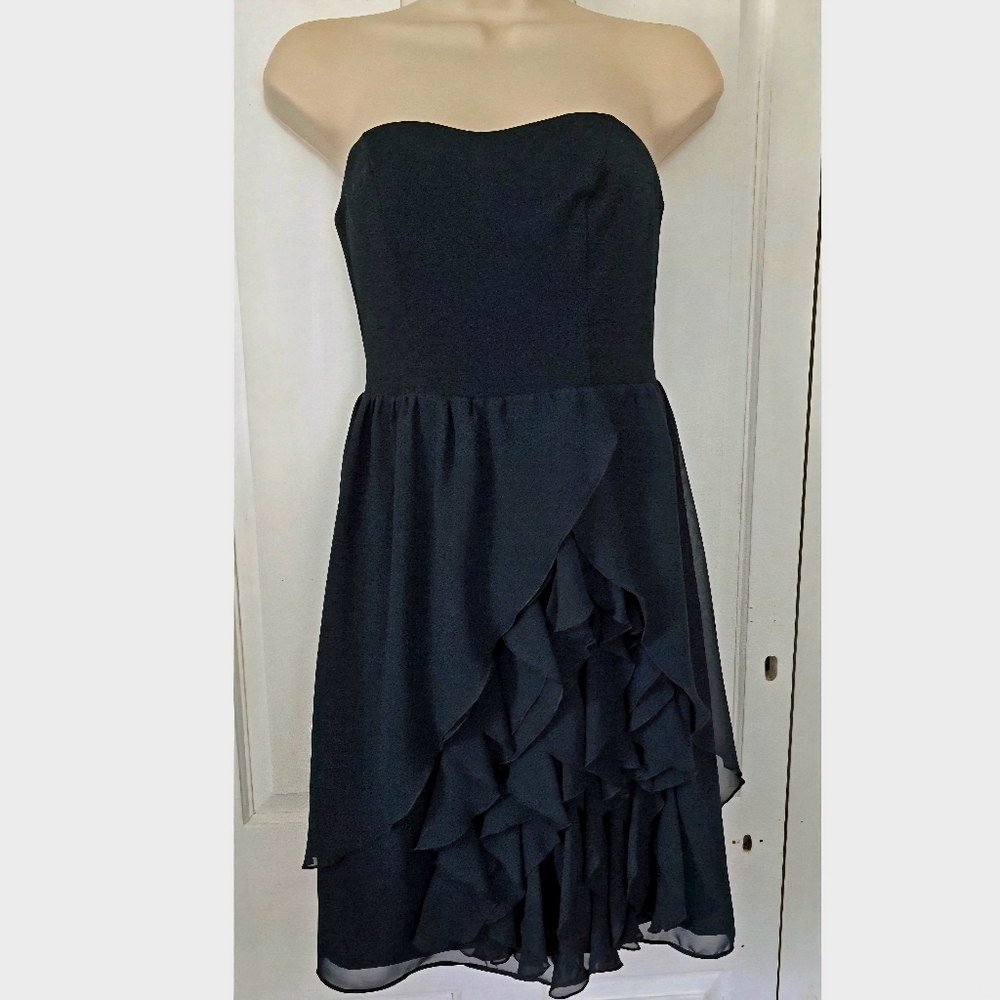 LC Lauren Conrad Strapless Dress with Ruffle Detail